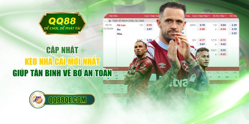 Cập Nhật Kèo Nhà Cái Mới Nhất Giúp Tân Binh Về Bờ An Toàn